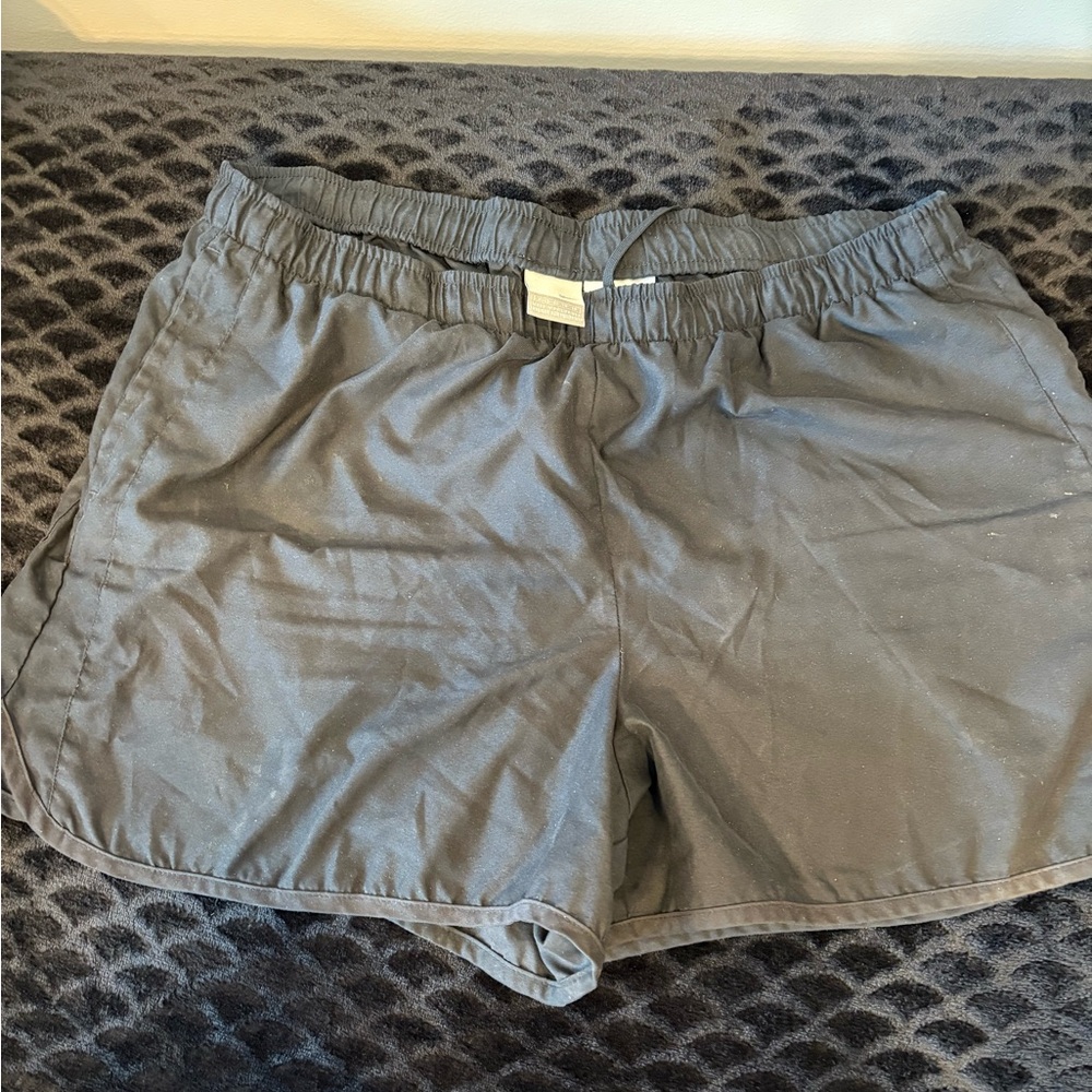Nike Gray Athletic Shorts with Relaxed Fit